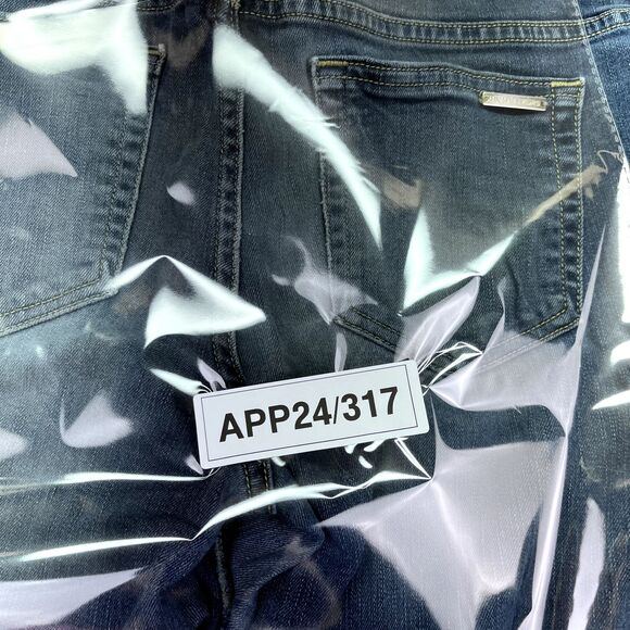 Michael Kors Skinny Dark Jeans RN#111818 Size 30 Medium Wash - Picture 16 of 16